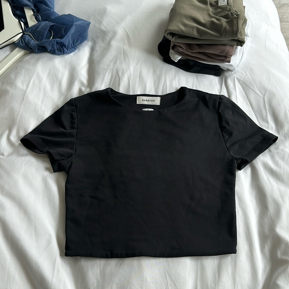 BABATON CROPPED T SHIRT